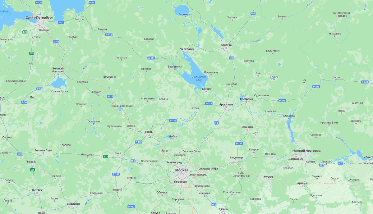 Карта России